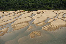 Sediment in Essequibo River, Iwokrama Rainforest Reserve, Guyana