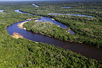 Rio Negro in dry season, Pantanal, Brazil
