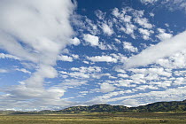 Clouds over Carrizo Plain National Monument, California