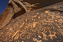 Petroglyphs, Newspaper Rock State Park, Utah