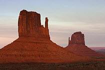 East and West Mitten Buttes, Monument Valley Navajo Tribal Park, Arizona