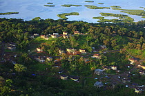 Housing development, Bastimentos National Marine Park, Bocas del Toro, Panama