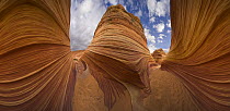 Sandstone buttes, Vermilion Cliffs National Monument, Colorado Plateau, Utah
