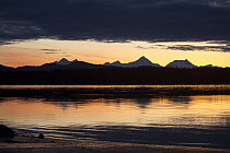Fairweather Range above Bartlett Cove, Glacier Bay National Park, Alaska