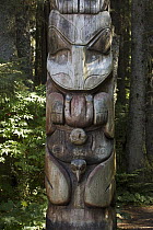 Tlingit totem pole, Sitka National Historical Park, Alaska