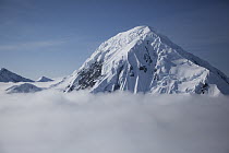 Peak next to Mount Forresta above the Hubbard Galcier, Wrangell-St. Elias National Park, Alaska