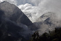 Cloud forest and mountains, Tandayapa Valley, western slope of Andes, Ecuador