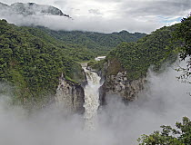 San Rafael Falls, Cayambe Coca Ecological Reserve, Ecuador