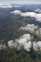 Rainforest covering mountains, Muller Range, Papua New Guinea