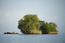 Limestone islands, Los Haitises National Park, Dominican Republic
