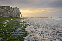 Cliffs at Etretat, Upper Normandy, France