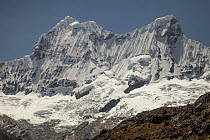 Chacraraju Mountain, 6113 meters tall, Cordillera Blanca, Andes, Peru
