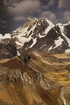 Yerupaja Chico, 6121 meters, from Cerro Yaucha, Cordillera Huayhuash, Andes, Peru
