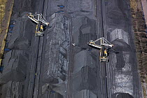 Coal cranes, Lethabo Power Station, coal fired electrical plant, South Africa