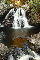 Waterfall in autumn, Nova Scotia, Canada