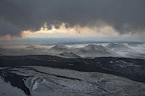 Lava flow, Tolbachik Volcano, Kamchatka, Russia