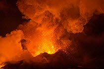 Eruption of Tolbachik Volcano, Kamchatka, Russia