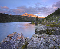 Mount Saint George and Summit Lake, Stone Mountain Provincial Park, British Columbia, Canada