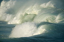 Breaking and crashing waves