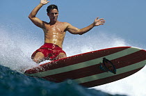 Surfer know as 'Wingnut, ' Santa Cruz, California