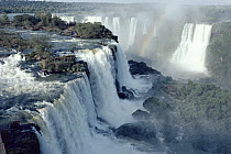 Iguacu falls as seen from the Brazilian side, Brazil and Argentina border