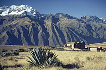 Spanish colonial church in Sacred Valley of the Incas, Urubamba, Peru