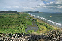 Estero Real and Playa Naranjo, known as a Sea Turtle nesting beach, Santa Rosa National Park, Costa Rica