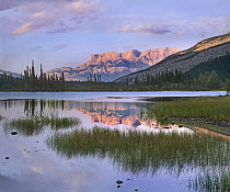 Miette Range and Talbot Lake, Jasper National Park, Alberta, Canada