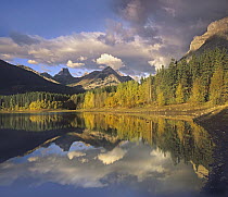 Mount Kidd and Wedge Pond, Kananaskis Country, Alberta, Canada