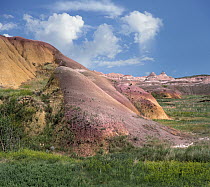 Yellow Mound Paleosols formation, Badlands National Park, South Dakota