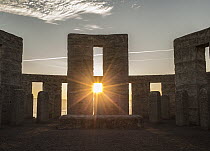 Maryhill Stonehenge, a full-size and astronomically-aligned replica of Stonehenge, Maryhill, Washington