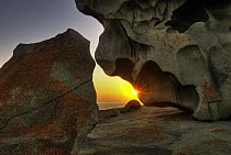 Sunrise on the Remarkable Rocks, Kangaroo Island, Australia