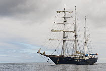 Sailboat used for small cruises, S/V Mary Anne, Galapagos Islands, Ecuador