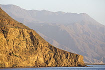 Coastal cliff, Cedros Island, Baja California, Mexico