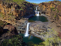 Waterfalls, Mitchell Falls, Mitchell Plateau, Kimberley, Western Australia, Australia