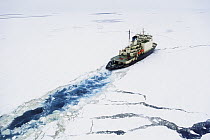 Russian Icebreaker, Kapitan Dranitsyn, Weddell Sea, Antarctica