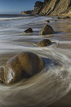 Round boulders, Bowling Ball Beach, Schooner Gulch State Beach, California