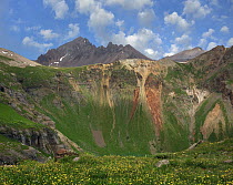 Ridge and peak, Governor Basin, San Juan Mountains, Colorado