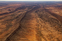 Folded ridges, Northern Territory, Australia