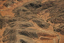Folded ridges, Northern Territory, Australia