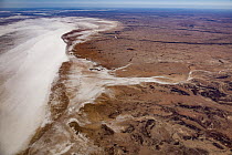Salt lake, Lake Eyre, South Australia, Australia