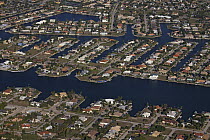 Buildings on artificial islands, Marco Island, Florida