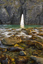 Coastal arch, Harris Beach State Park, Oregon