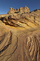 Sandstone rock formations, Vermilion Cliffs National Monument, Colorado Plateau, Utah