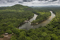Essequibo River and Wai-wai settlement, Guyana