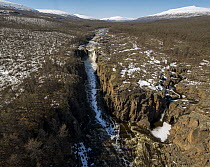 River in canyon, Putoransky State Nature Reserve, Putorana Plateau, Siberia, Russia