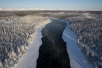 River in plateau, Putoransky State Nature Reserve, Putorana Plateau, Siberia, Russia