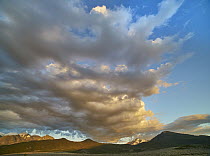 Clouds over Sangre de Cristo Mountain Range, New Mexico