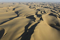 Desert sand dunes, Swakopmund, Namibia