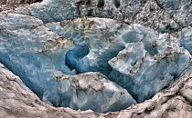 Ice, Franz Josef Glacier, Westland Tai Poutini National Park, South Island, New Zealand